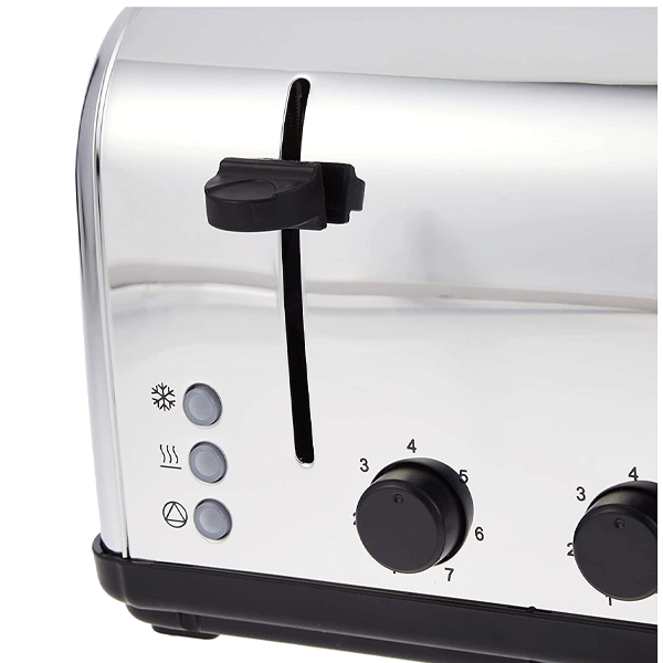 black & decker et304-b5 stainless steel cool touch 4 slice toaster 220v n0t  for usa