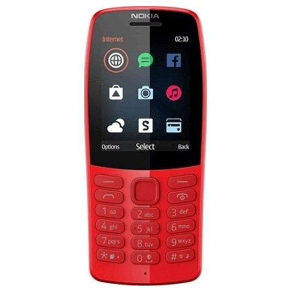 Nokia 210 Ta-1139 Dual Sim Gcc Red-4566