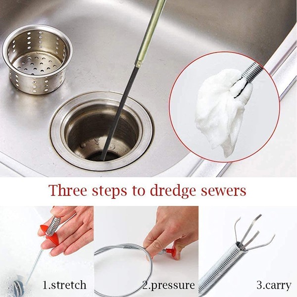 Shop Generic Drain Clog Remover Cleaning Tool