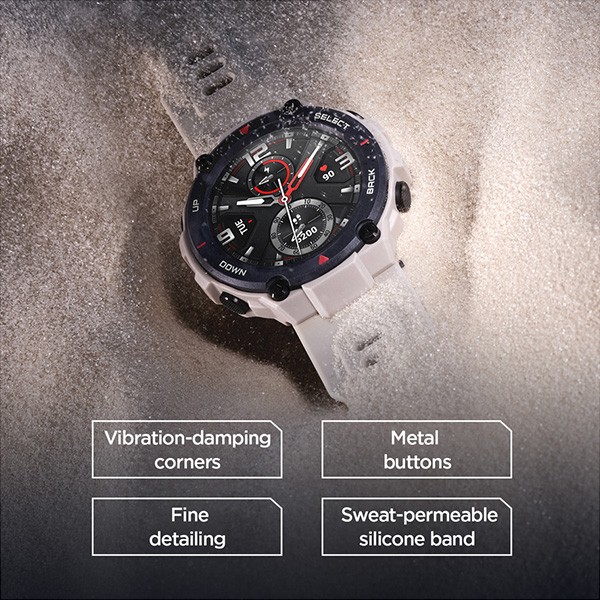 Amazfit T Rex Smart Watch, Khaki-3924