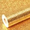 5 m Self Adhesive Kitchen Use Waterproof And Oil Proof Aluminum Foil Wrapping Paper, Gold01