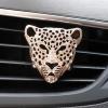 Rhinestone Leopard Head Car Aroma Diffuser01