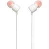 JBL Tune 110 in Ear Headphones with Mic White01