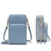 Forever Young Multifunctional Crossbody and Shoulder Bag For Women, Light blue01
