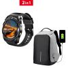 2 IN 1 Combo Anti Theft Shoulder Bag And Style Pro Smart Watch 01