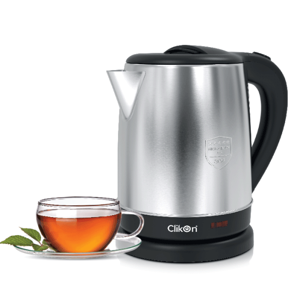 Clikon CK5121-N Stainless Steel Electric Kettle 1500W, 1.8L