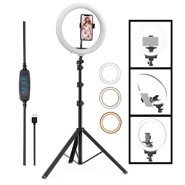 Floor Standing Portable Multifunction Tripod Fill Light 
