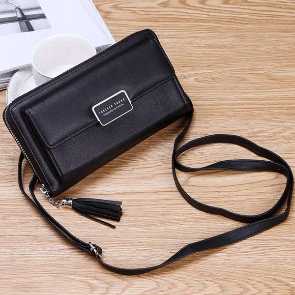 Forever Young Women's Long Handbag Large Capacity Zippered One-Shoulder  Crossbody Bag - China Fashion Bags and Bag price | Made-in-China.com