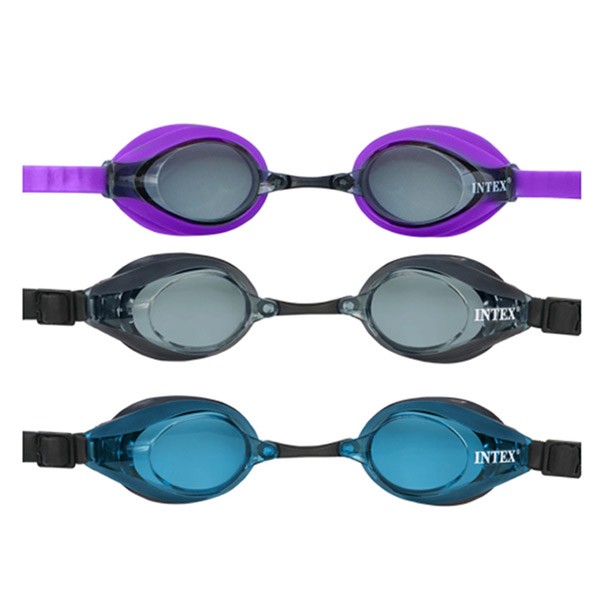 Intex 55691 Silicone Sport Racing Goggles 