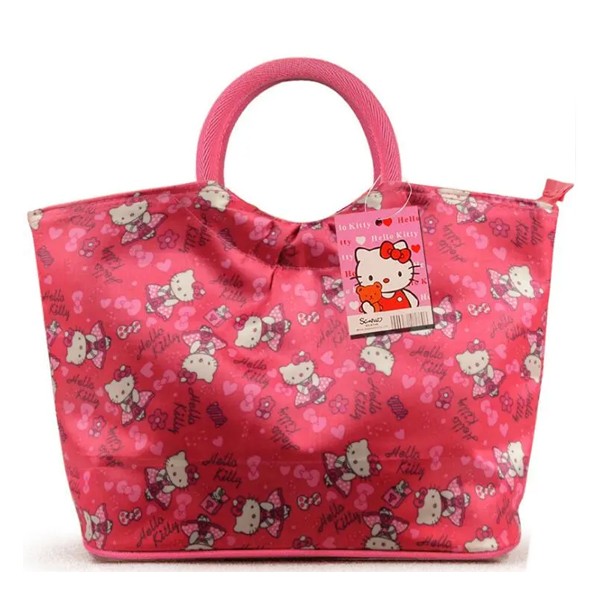 Hello Kitty High Quality Waterproof Round Mouth Handbag