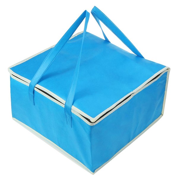 Non Woven Aluminium Foil Thermal Insulation And Cold Storage Box 10 Inch Blue