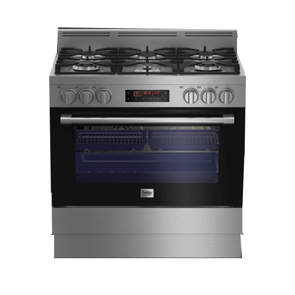 BEKO Free Standing Cooker Multi-functional, 90 cm GM16425DXNG