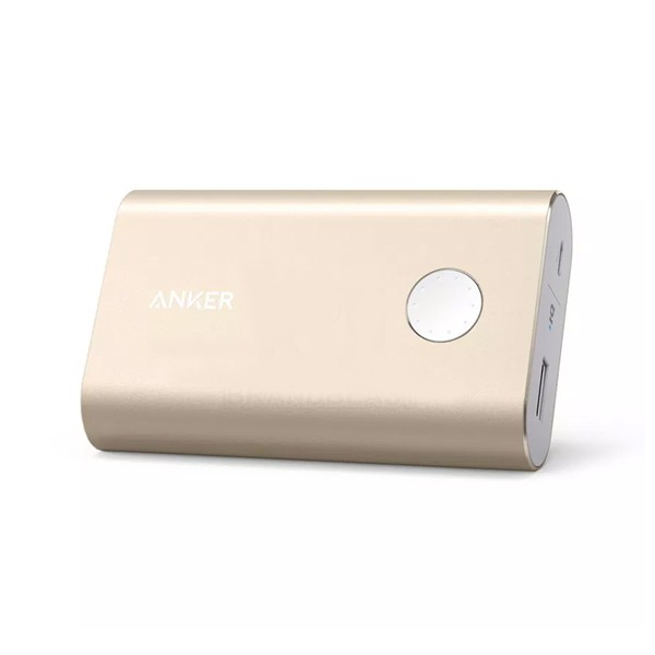 Shop Anker Powercore+10050mAh Quick Charge 3.0 Power Golden at best price | GoshopperQa.com | 767b2cc82cecc0385fe6f1086dd2c748