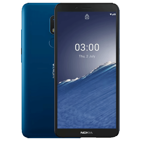 Nokia C3 TA-1292 Dual Sim 2GB & 16GB Storage Gcc, Nordic Blue