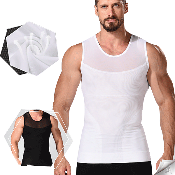 just one shapers Men's Shapewear (White) : Buy Online at Best