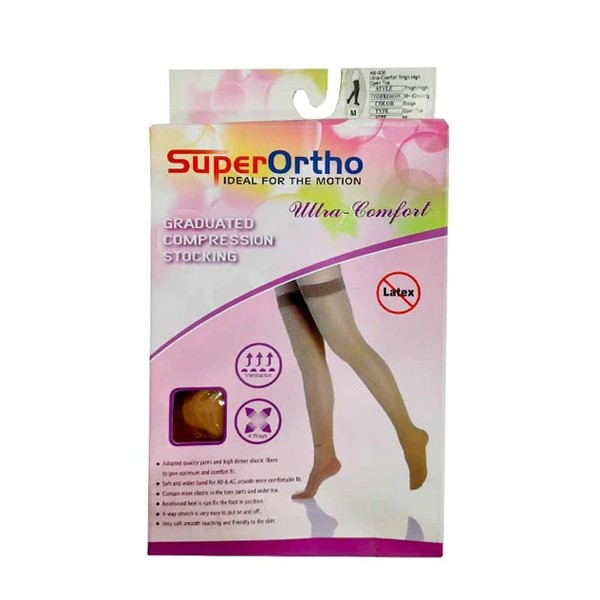 Super Ortho Ultra Comfort Thigh High Open Toes A6-008