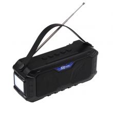 Wireless FM Waterproof Portable Solar Bluetooth Speaker