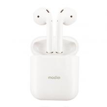 Modio ME1 Wireless Stereo Touch Sensor TWS Wireless Bluetooth Headset with Charging Box, White03