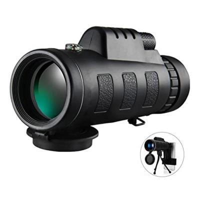 Monocular Telescope 40x60 HD with Phone Clip&Tripod, High Power Zoom Monocular Scope with Waterproof BAK4 Prism Lens for Adults Bird Watching Concert Fishing Hunting03